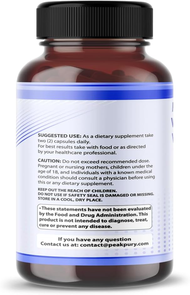 Magnesium Complex with 5-HTP, Ashwagandha, Saffron & Chamomile – Relaxation & Mood Support – 150 Capsules – Made in USA