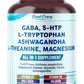 GABA, 5-HTP L-Tryptophan Ashwagandha Chamomile L-Theanine Magnesium - Made in USA