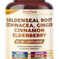 Goldenseal Root Echinacea Cinnamon Elderberry - All-in-1 Supplement - Made in USA