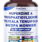 Premium All-in-1 with Huperzine A, Phosphatidylserine, Polygala & Bacopa – 150 Capsules – Made in USA – Non-GMO & Gluten-Free*