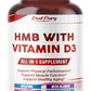 HMB 3000 mg with Vitamin D3, Creatine, L-Carnitine & Beta-Alanine – All-in-One Daily Support for Strength & Active Wellness – 150 Capsules – Made in USA