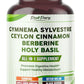 All-in-1 Gymnema Sylvestre Ceylon Cinnamon Berberine1, High Potency s for Digestive Health & Metabolism Support - Made in The USA