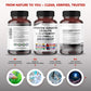 Premium All-in-1 Activated Charcoal, Zeolite, L-Glutamine & Chlorella – Supports Digestive Cleanse & Immune Wellness – Made in The USA – 150 Capsules