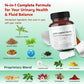 Premium All-in-1 Chanca Piedra, Celery Seed, Nettle Leaf & Resveratrol – Supports Fluid Balance & Antioxidant Cell Protection – Made in The USA – 150 Capsules