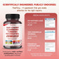 Tart Cherry Elderberry Turmeric Resveratrol - Rich in Antioxidants, Support Joint Health - Made in The USA