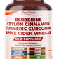 Berberine Cinnamon Apple Cider Vinegar Turmeric - Overall Wellness Support- Made in USA