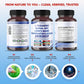 Premium L-Theanine, Alpha-GPC, Lion’s Mane & Phosphatidylserine – Cognitive & Mental Focus Support Supplement – Made in The USA – 150 Capsules