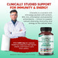 Ultra All-in-1 Chlorella, Spirulina, Activated Charcoal & Zeolite – Natural Detox, Immune & Vitality Support – Made in The USA – 150 Capsules