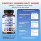 Premium L-Theanine, Alpha-GPC, Lion’s Mane & Phosphatidylserine – Cognitive & Mental Focus Support Supplement – Made in The USA – 150 Capsules