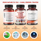 All-in-1 Psyllium, Senna, Inulin & Probiotic Supplement – Supports Digestive Harmony & Gut Microbalance – Made in The USA – 150 Capsules