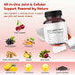 Tart Cherry Elderberry Turmeric Resveratrol - Rich in Antioxidants, Support Joint Health - Made in The USA