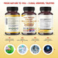 Premium All-in-1 Pine Pollen, Shilajit, Cordyceps & Astragalus – Supports Immune Health, Energy & Natural Endurance – Made in The USA – 150 Capsules